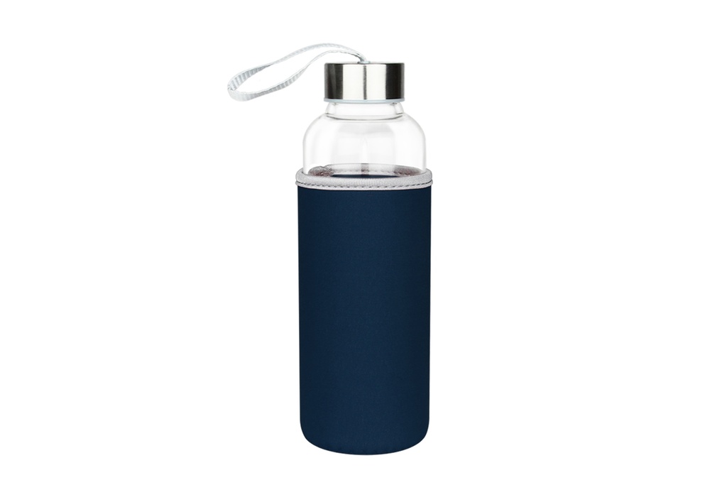 LIKEME - Glass Bottle w/ Neoprene Pouch